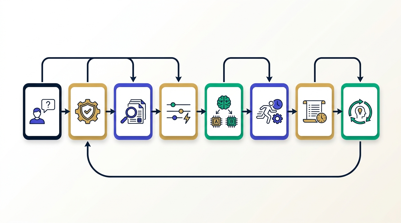 Audit-Grade AI Decision Loop