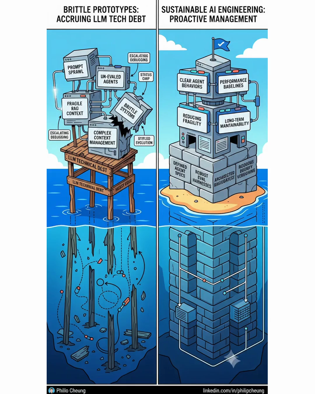 Tackling LLM Technical Debt